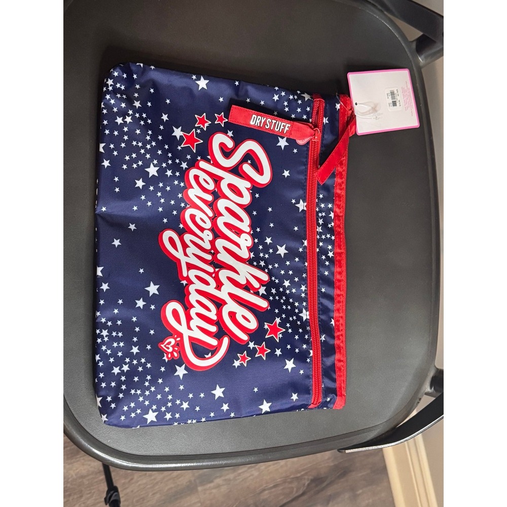 Justice, girls swimsuit, wet, dry bag, mew with tags